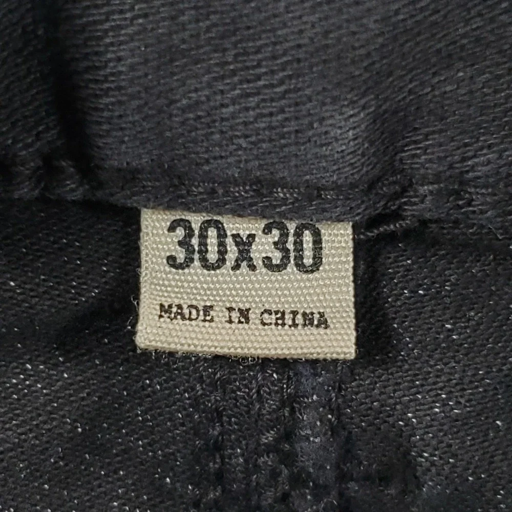 Todd Snyder Pants Men 30x30 Black Slim Fit Cotton Stretch JE037785-BK01 5-Pocket